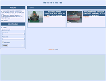 Tablet Screenshot of mayuree.gcship.net